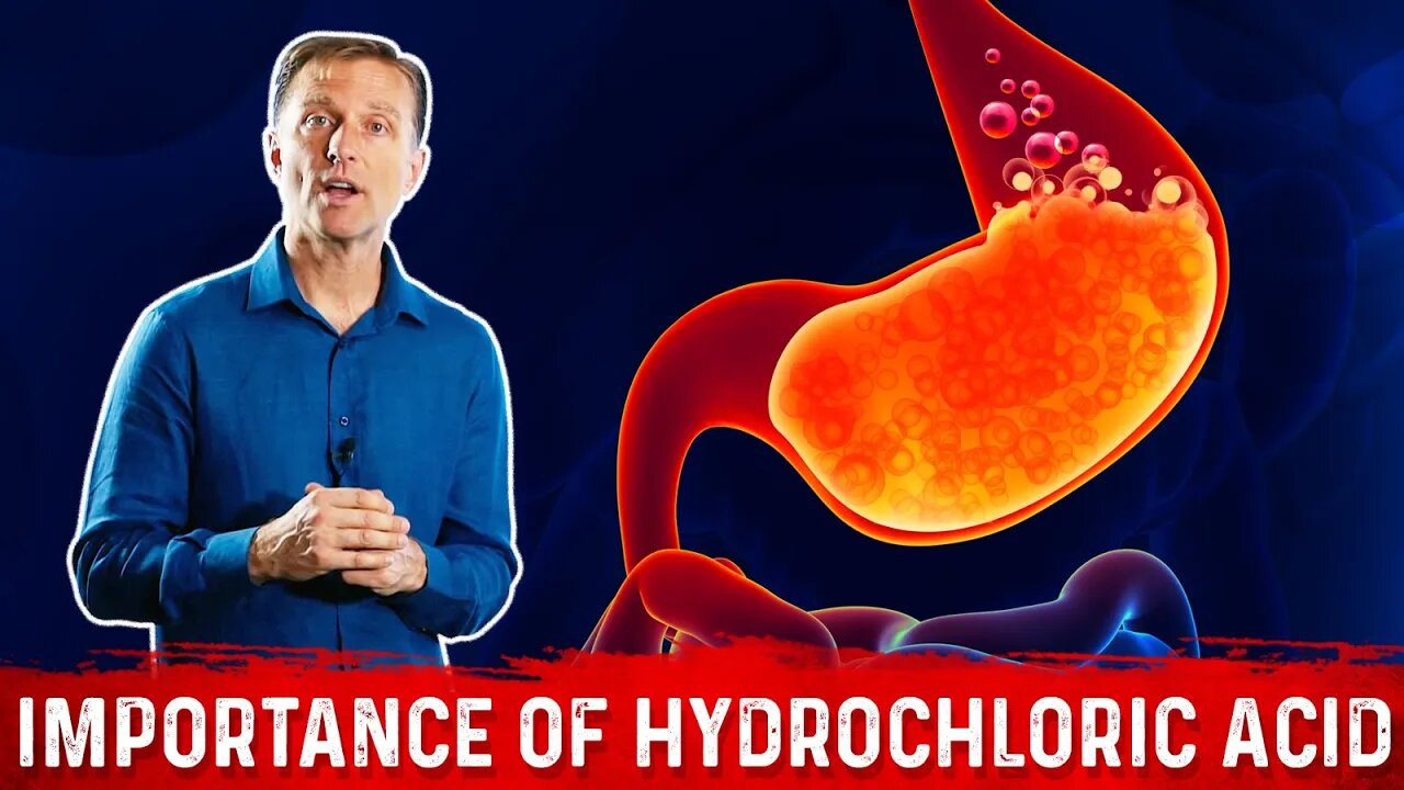 The Importance of Hydrochloric acid (HCL) in the Stomach – Dr. Berg