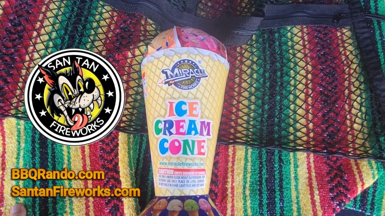 Ice Cream Cone - Miracle Fireworks