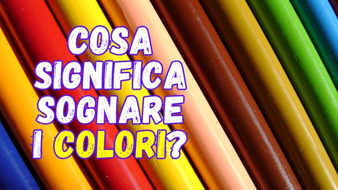 Cosa significa sognare i colori?