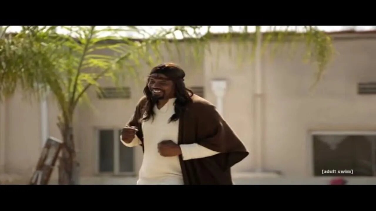 Black Jesus calls Hawaiian roadside assistance from the Baton Rouge