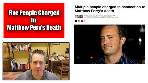 The Friday Vlog Five Charged In Matthew Perry's Death Including "The Ketamine Queen"