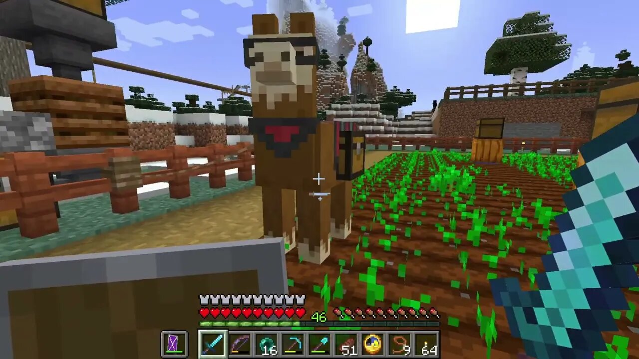 realm 048 NEED MORE LLAMAS minecraft