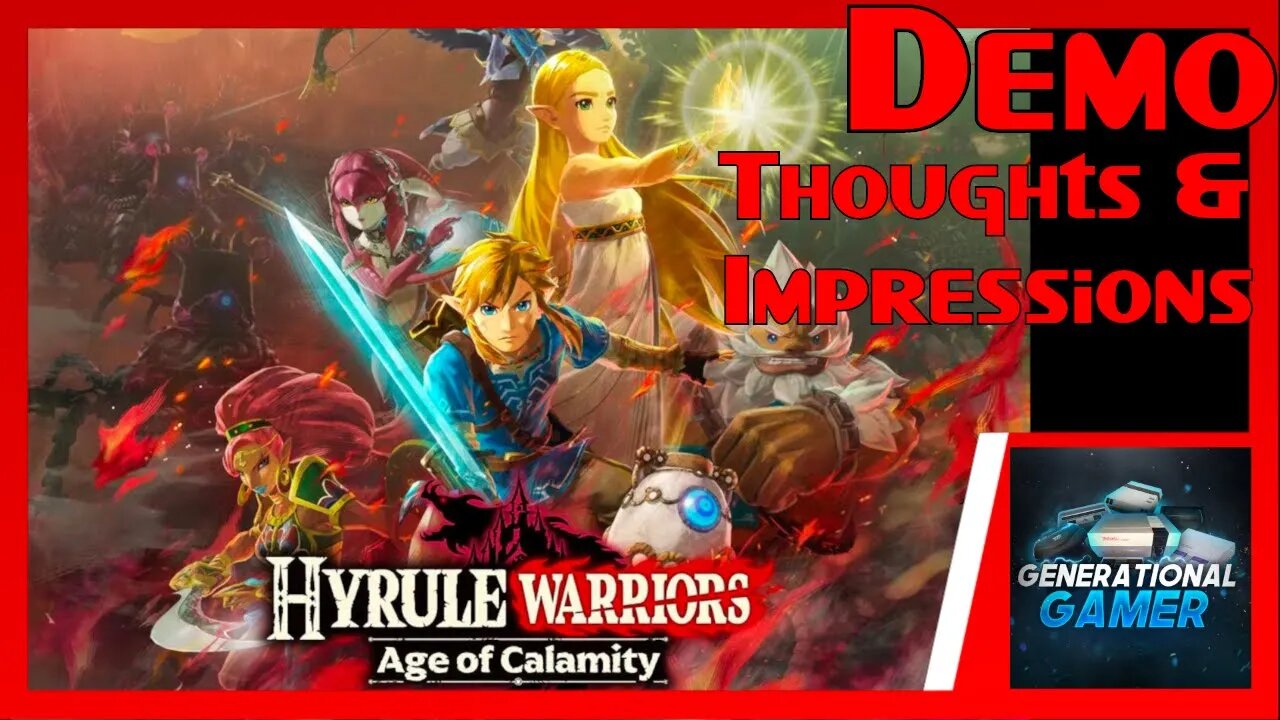 Hyrule Warriors: Age of Calamity Demo Reaction (Nintendo Switch)