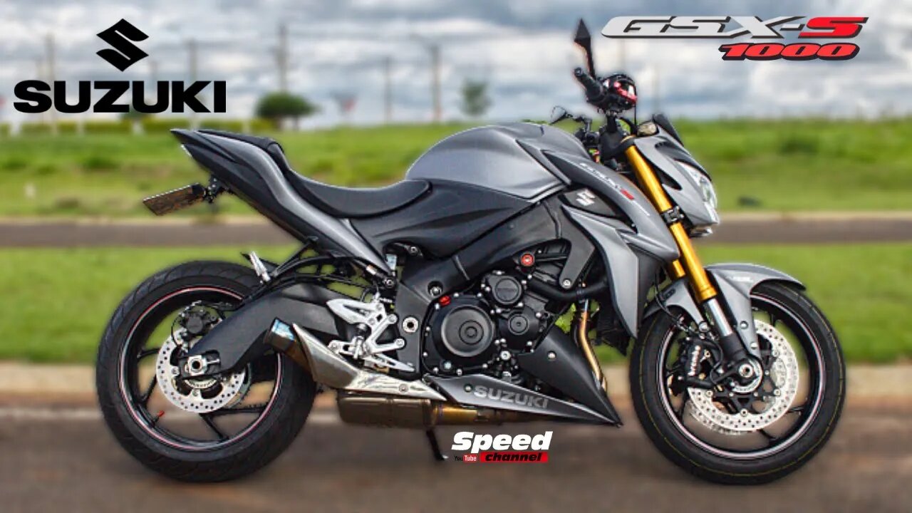 Testando Suzuki GSXS 1000 2017 | Analise Completa | Speed Channel