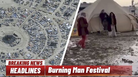 Burning Man: Festival revellers remain stranded after torrential rains |WorldMedia|