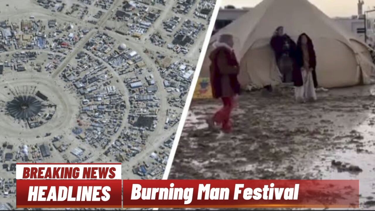 Burning Man: Festival revellers remain stranded after torrential rains |WorldMedia|