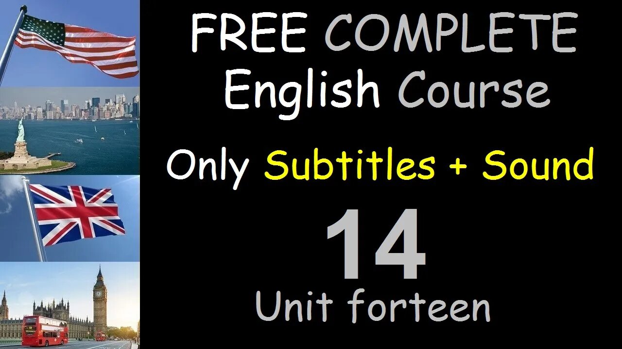 PRESENT PARTICIPLE - Lesson 14 - FREE COMPLETE ENGLISH COURSE FOR THE WHOLE WORLD