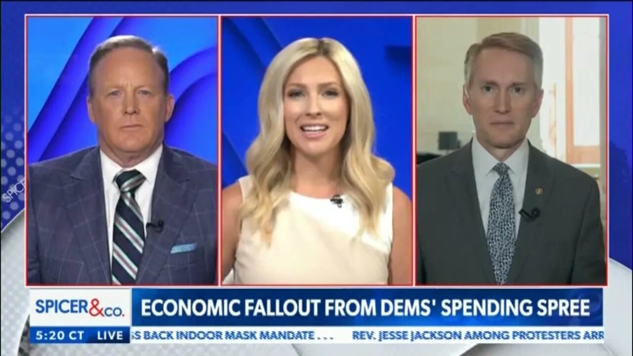 Senator James Lankford Discusses Democrats $1 Trillion Dollar Infrastructure Plan on Spicer and CO.