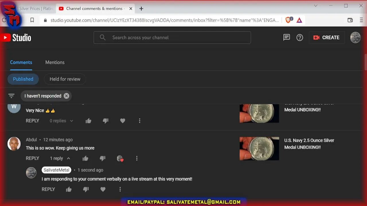 Thursday Night LIVE: Gold & Silver