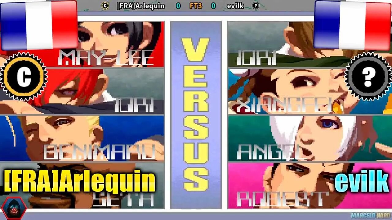 The King of Fighters 2001 ([FRA]Arlequin Vs. evilk) [France Vs. France]