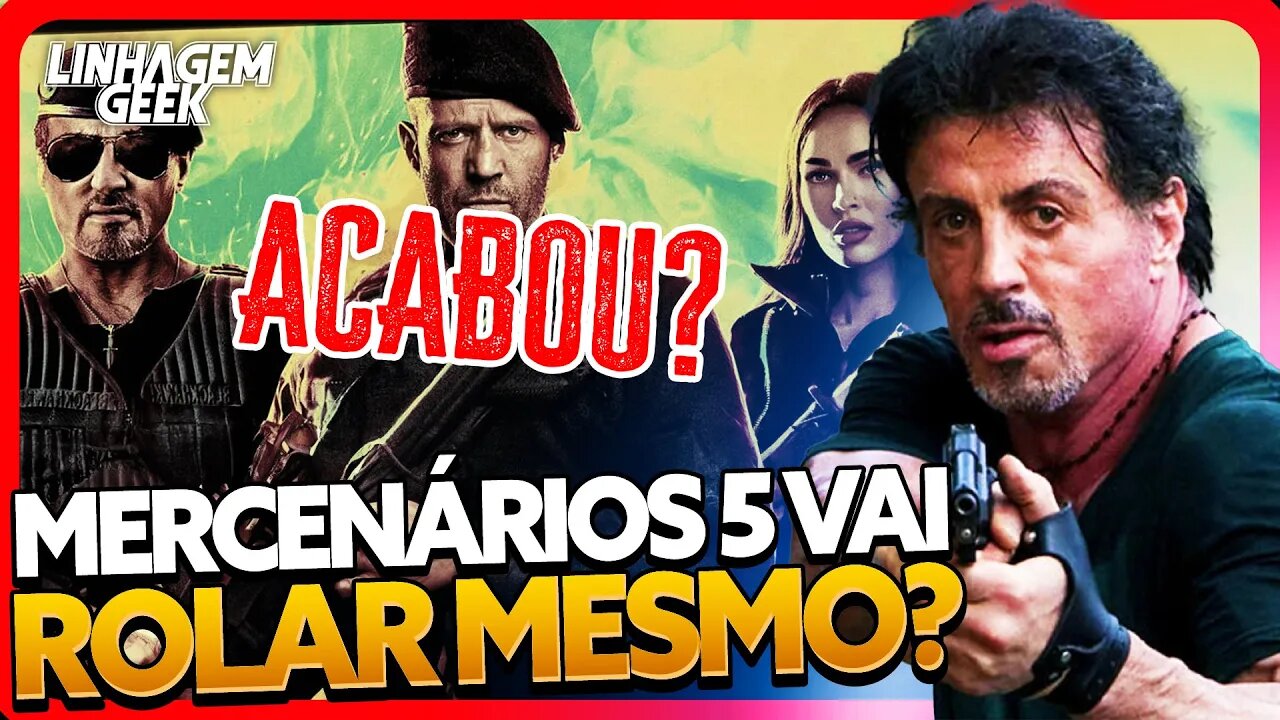 STALLONE FORA? TEREMOS MERCENÁRIOS 5!