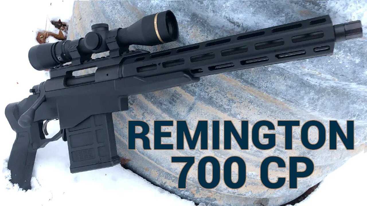 Remington 700 CP Hunting Handgun