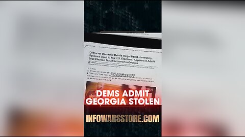 Alex Jones & Steven Crowder: Democrat Operative Admits Georgia Was Stolen From Trump - 10/29/24