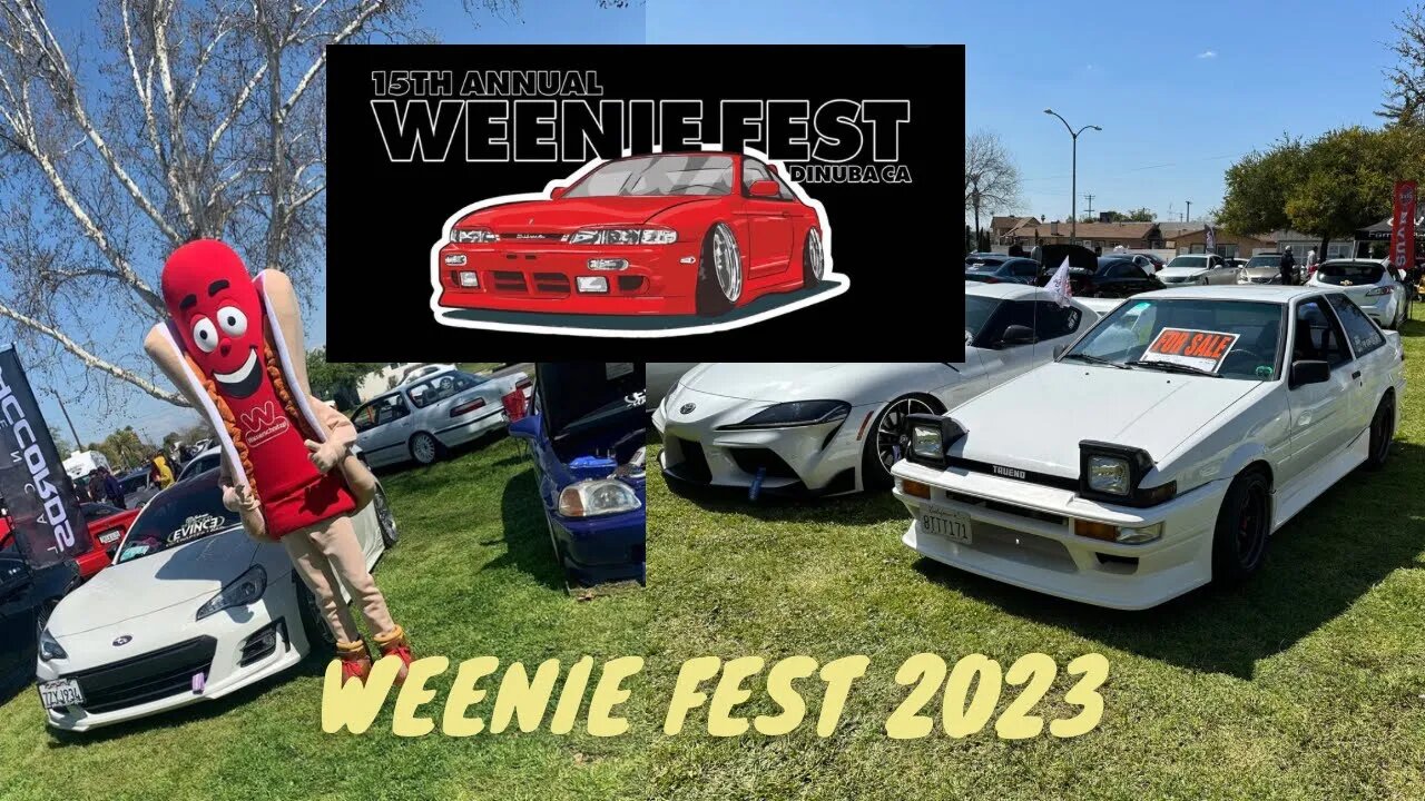 Weenie Fest 15th Annual Car Show 2023! Central California!