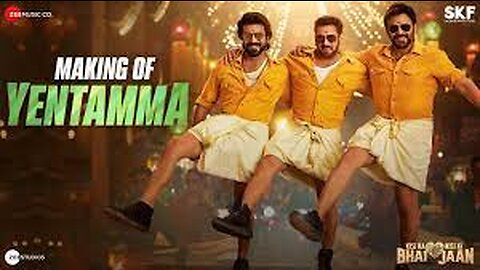 Yentamma - Kisi Ka Bhai Kisi Ki Jaan | Salman Khan,Ram Charan,Venkatesh,Pooja| Vishal,Payal,Raftaar
