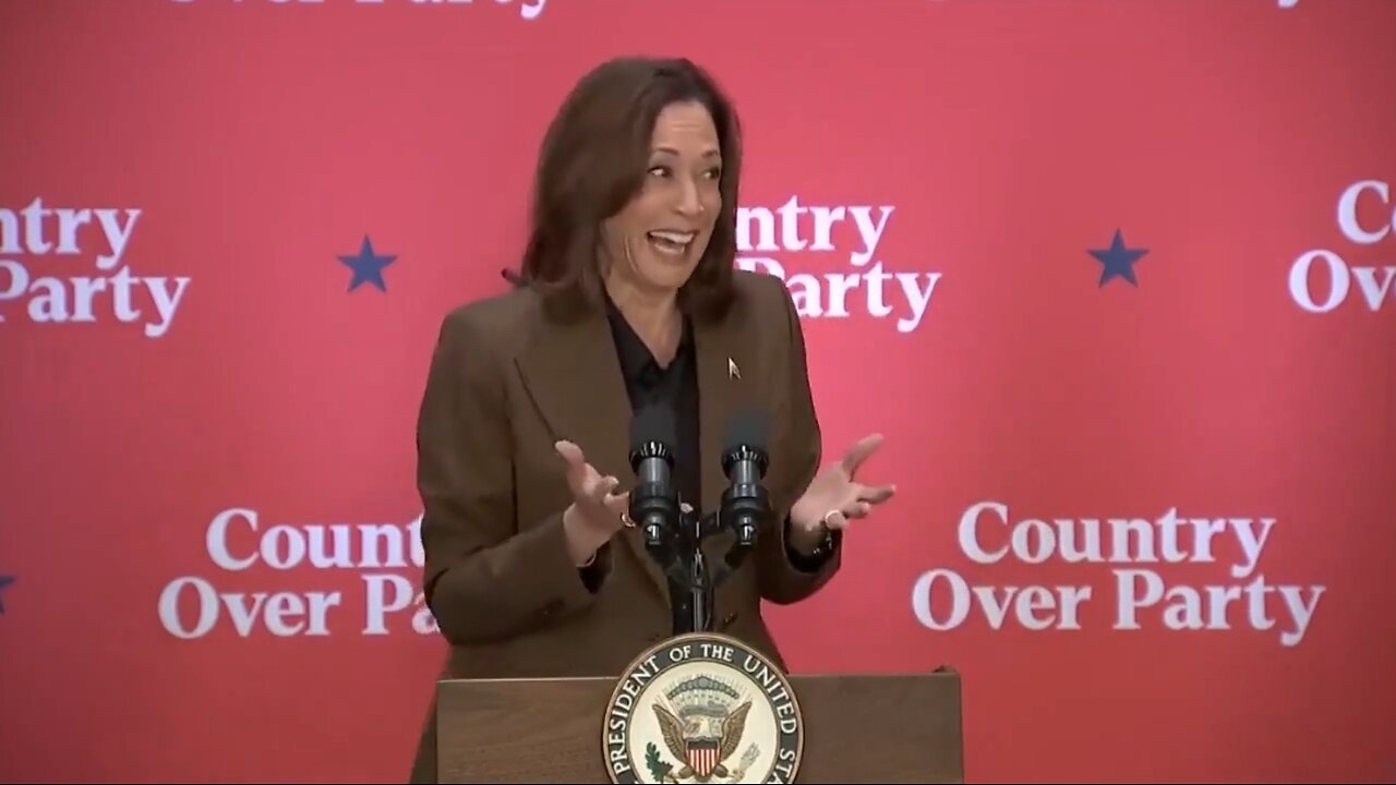 Kamala Cackles About The Importance Of 2024 Election