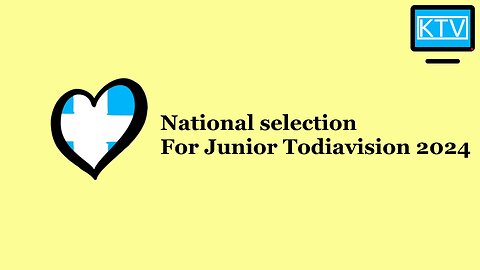 National selection For Junior Todiavision 2024 - Summary