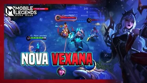 É ASSIM QUE A VEXANA VAI VIM PRO SERVER NORMAL | VEXANA REWORK | MLBB