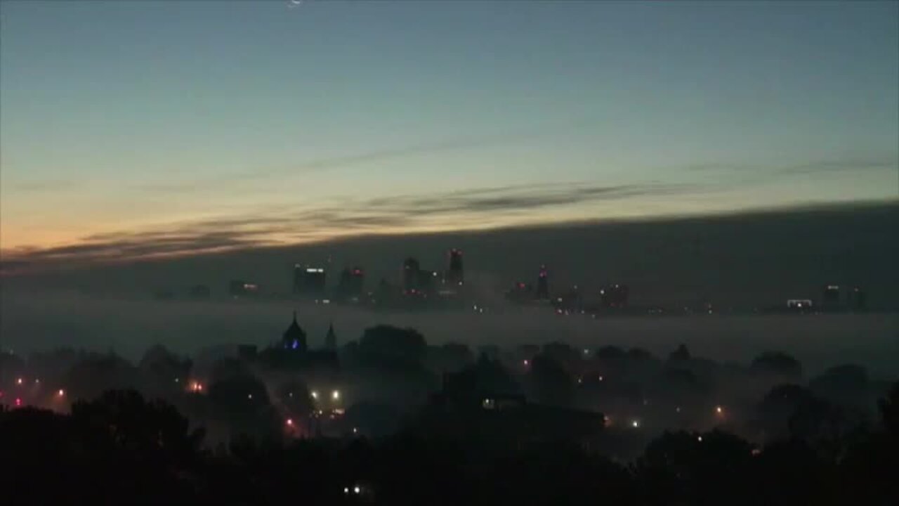 Kansas City sunrise on November 3, 2021