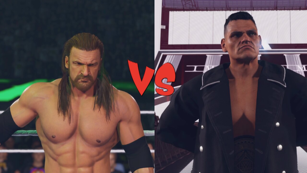 WWE 2K24: Triple H VS GUNTHER