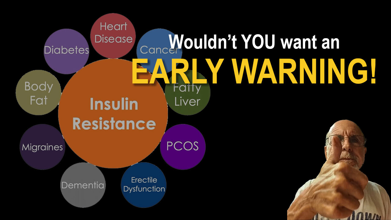 A FASTING INSULIN TEST may reveal the odds of many CHRONIC DISEASES in your future!