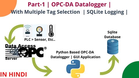 005 | OPC-DA Datalogger in Python | With Multiple Tag Selection | GUI Application |