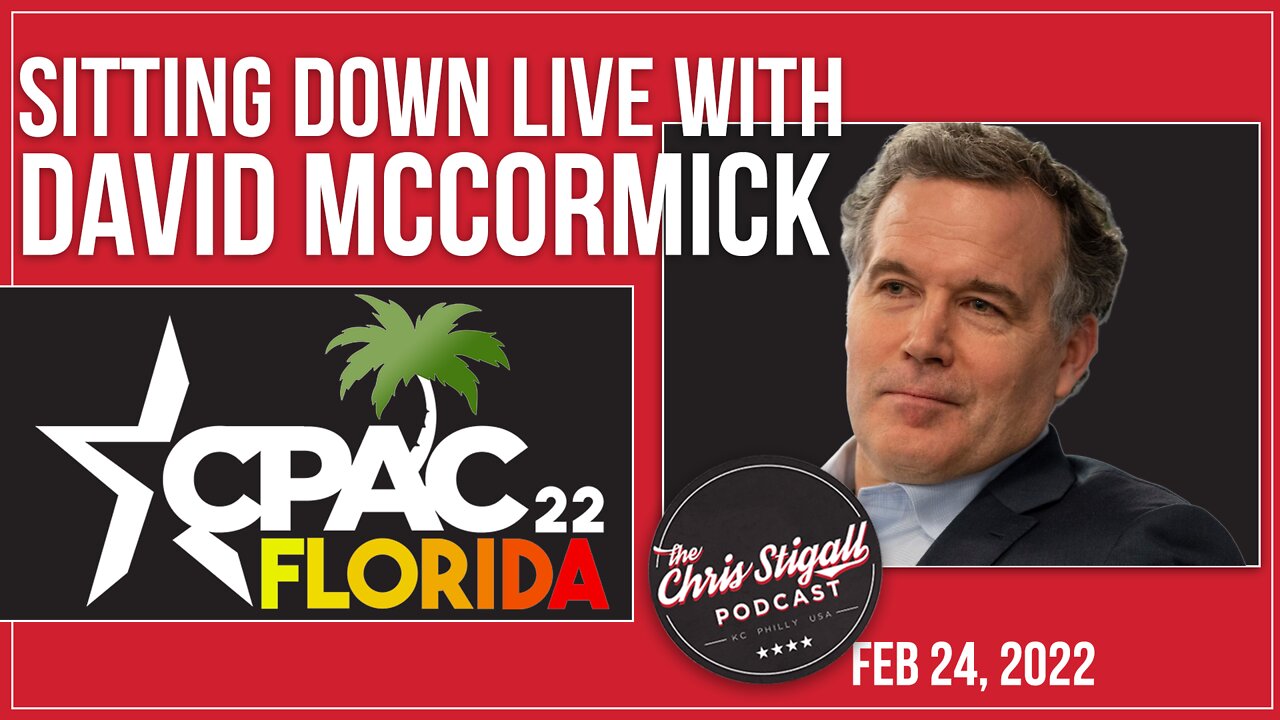 Stigall Sits Down With David McCormick at CPAC 2022