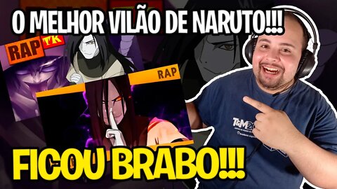 REACT 2 em 1 RAP DO OROCHIMARU - TAKERU & TKRAPS