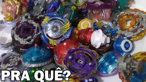 PRA QUE SERVEM AS PEÇAS DE BEYBLADE?