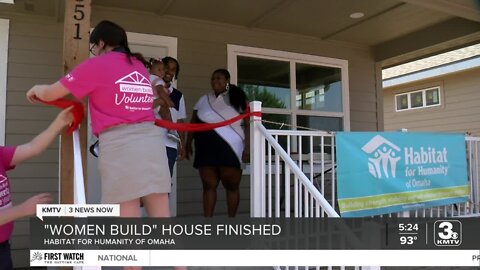 Habitat for Humanity's Women Build is complete