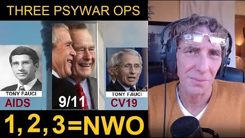 THREE NWO PSYWARS: COVID19, 9/11, AIDS