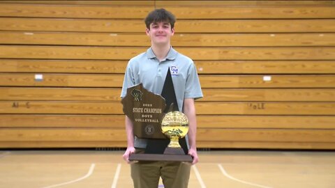 Catholic Memorial's Vinny Coello named State Boys Volleyball Player of Year