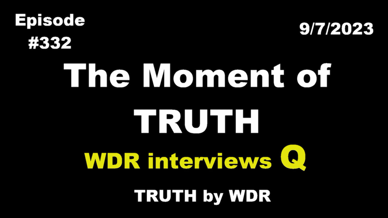 The Moment of Truth - Ep. 332 of TRUTH by WDR