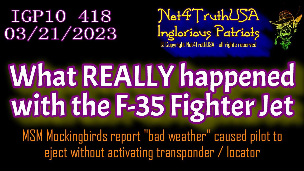 IGP10 418 - What REALLY happened with the F-35 Fighter