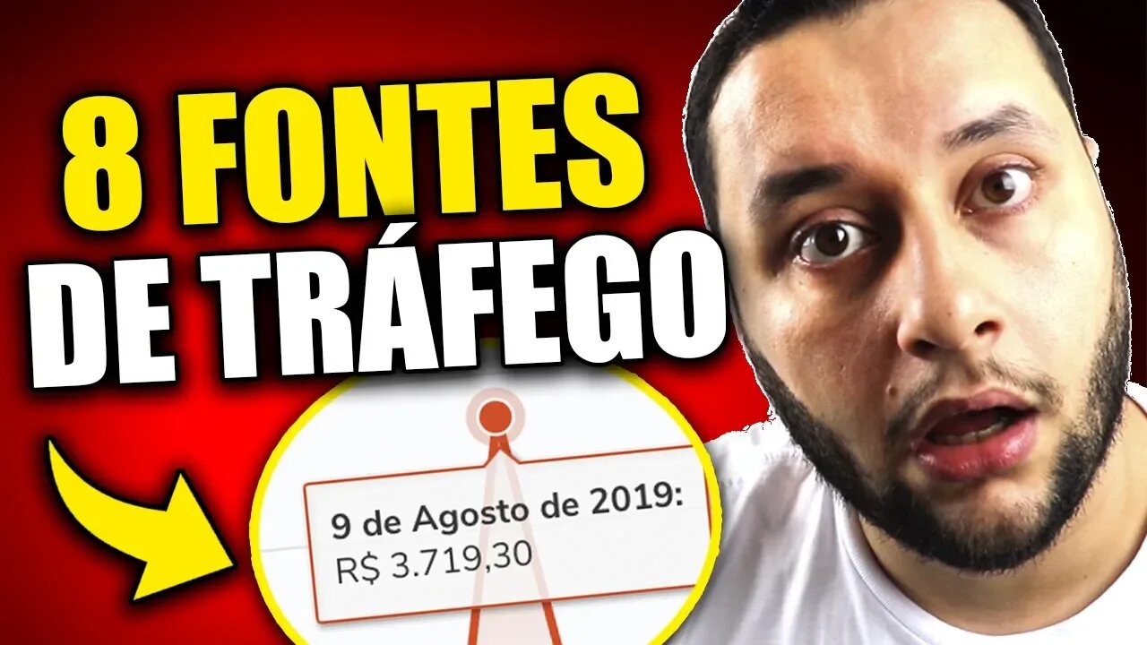 8 Incríveis FONTES DE TRÁFEGO para Vender como Afiliado HOTMART MONETIZZE!