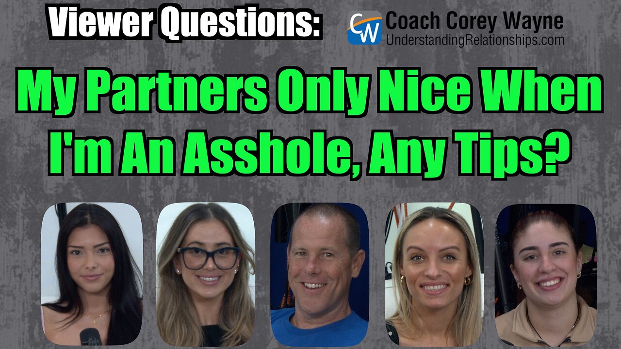 My Partner's Only Nice When I'm An Asshole. Any Tips?