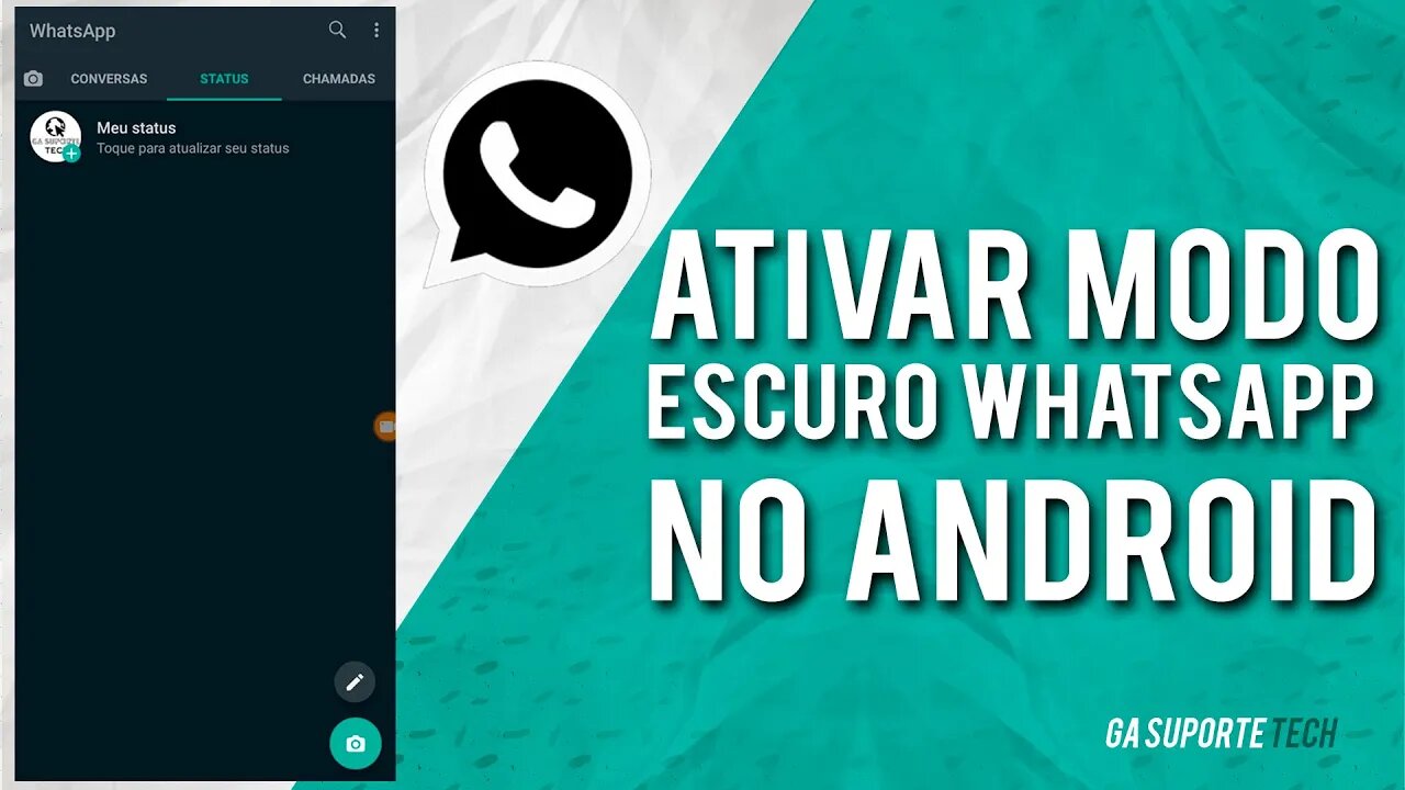 Como ativar o MODO ESCURO não oficial do WhatsApp no Android