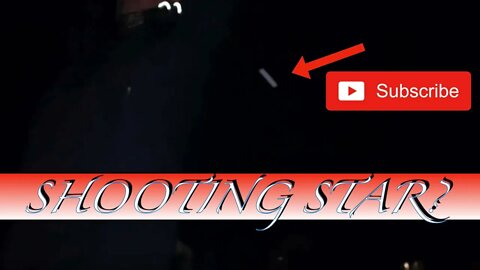 Shooting Star? March 27, 2020