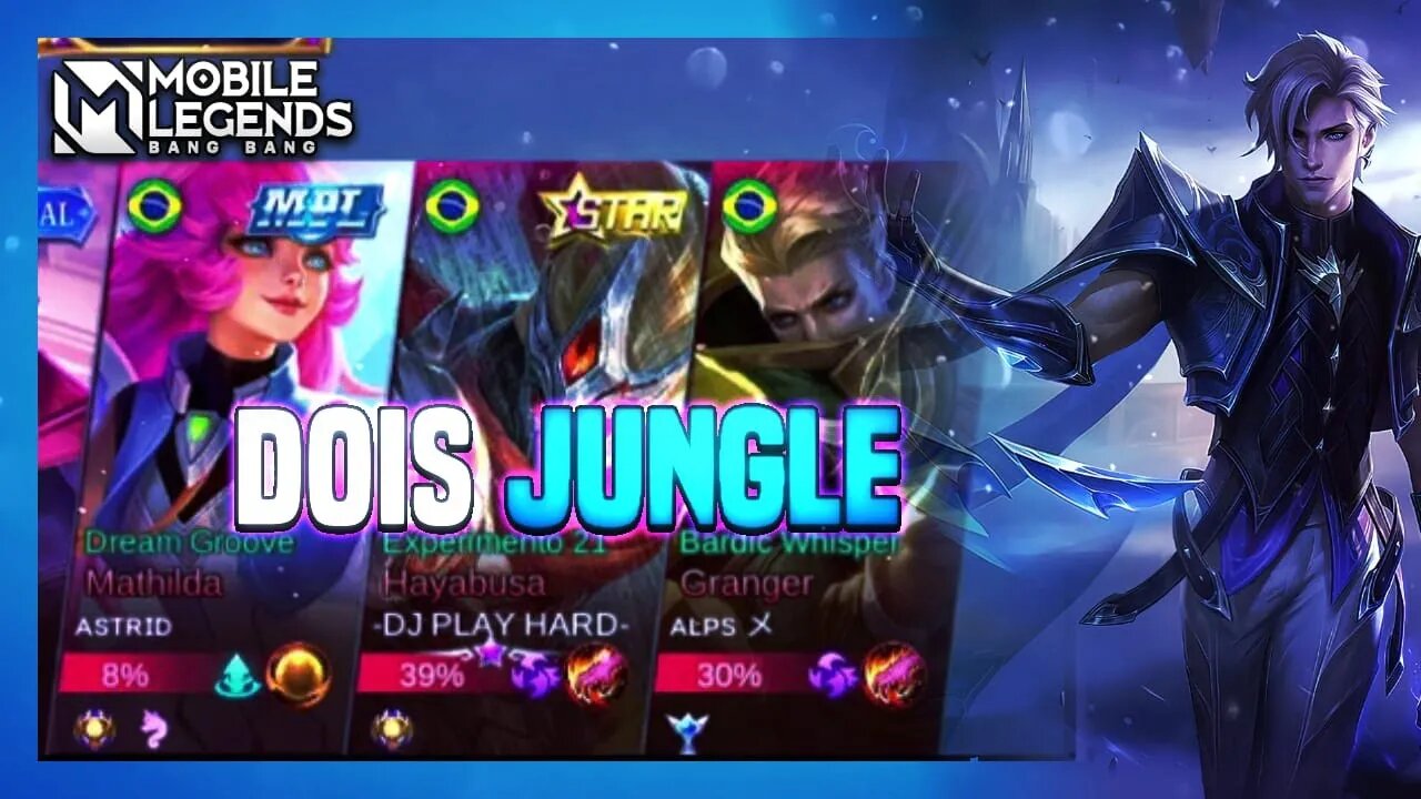 É ISSO QUE ACONTECE QUANDO TEM 2 JUNGLERS NUM TIME | Mobile Legends