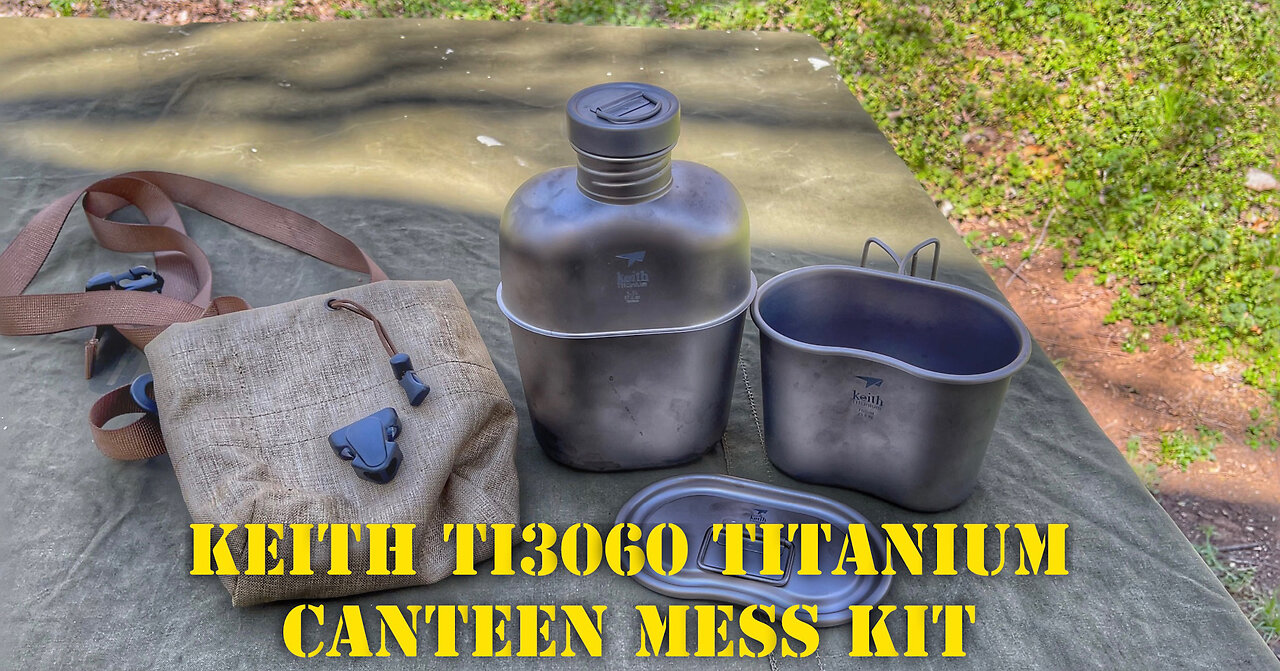 Keith Titanium Ti3060 Canteen Mess Kit