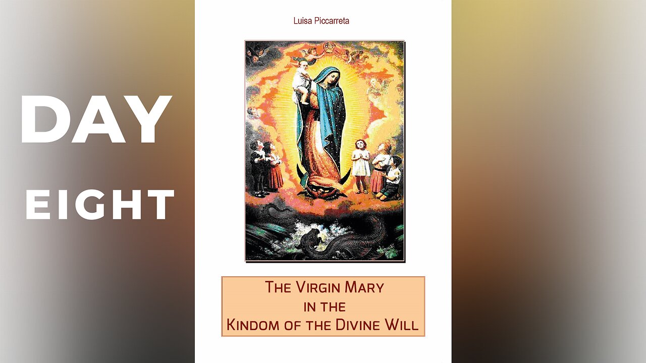 DAY 8 - The Queen receives the Mandate from Her Creator to place in Safety the destiny of Mankind.