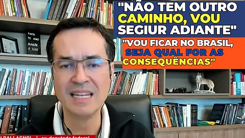 DELTAN DALLAGNOL responde se tem medo de ser preso e se vai FICAR NO BRASIL