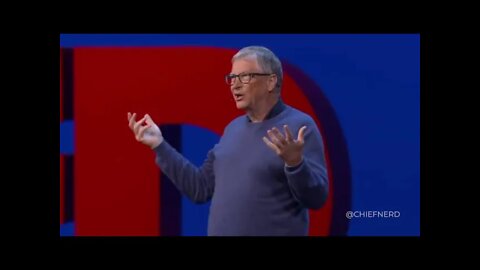 Bill Gates Pitches Global Pandemic Quarantine Team at TED 2022.