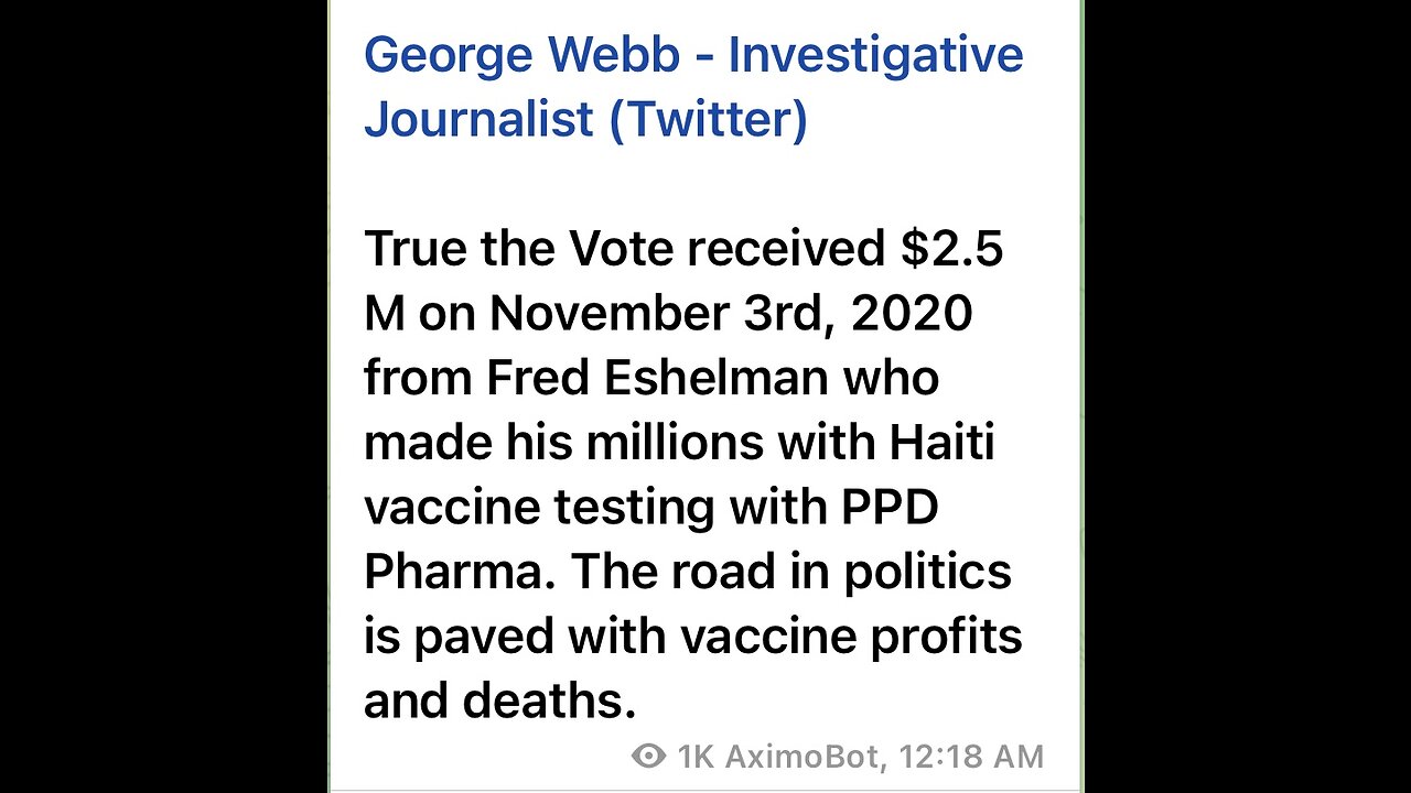 Greg Philip’s ((True the vote)