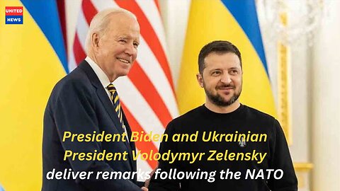 Biden, Zelensky Deliver Remarks Following NATO-Ukraine Commission Meeting