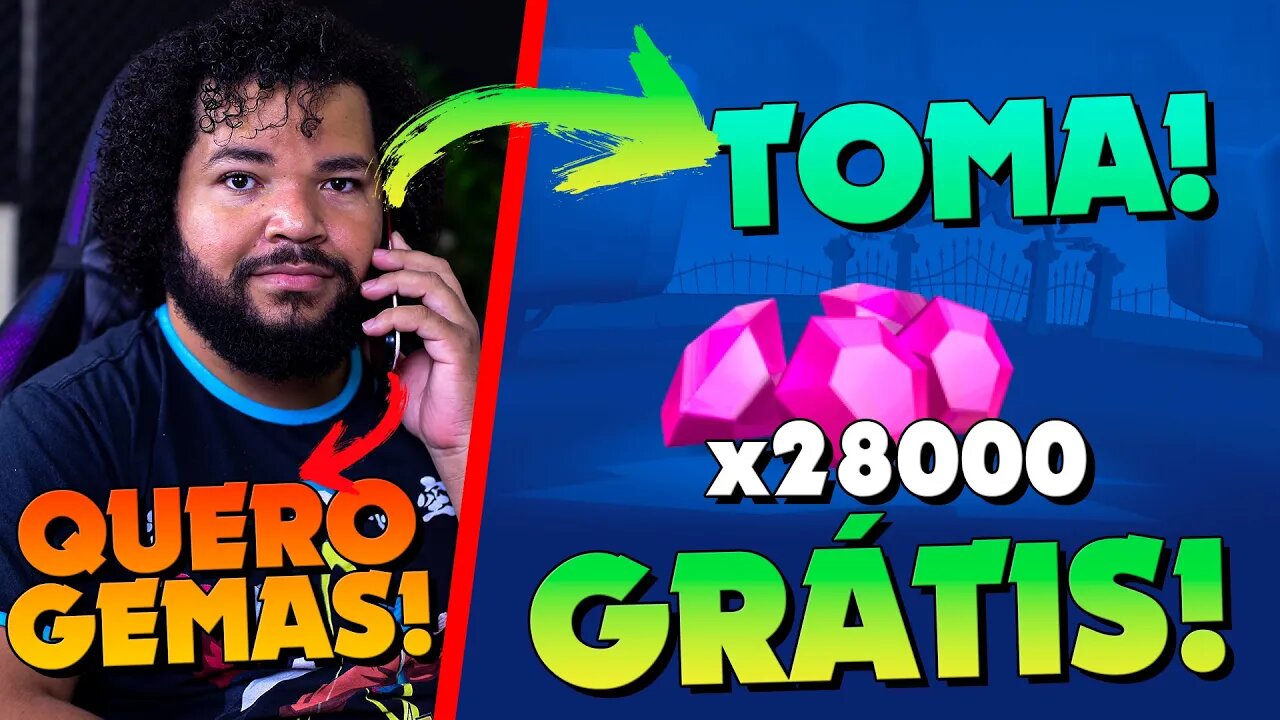 GANHEI 18 MIL GEMAS GRÁTIS E GASTEI NA MESMA HORA! TUDO FULL 15? ZOOBA: Jogo de Batalha Animal