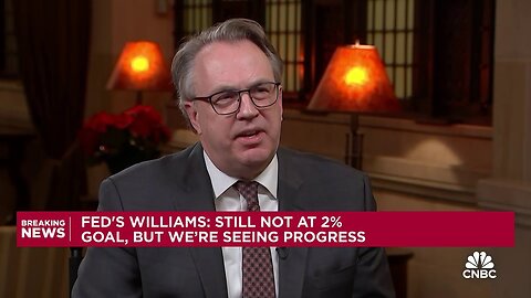 New York Fed President John Williams: Monetary policy continues to be restrictive