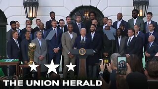 President Biden Welcomes the 2024 NBA Champions, the Boston Celtics