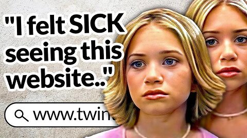 A CREEPY WEBSITE REVEALS THE OLSEN TWINS' DISGUSTING PAST