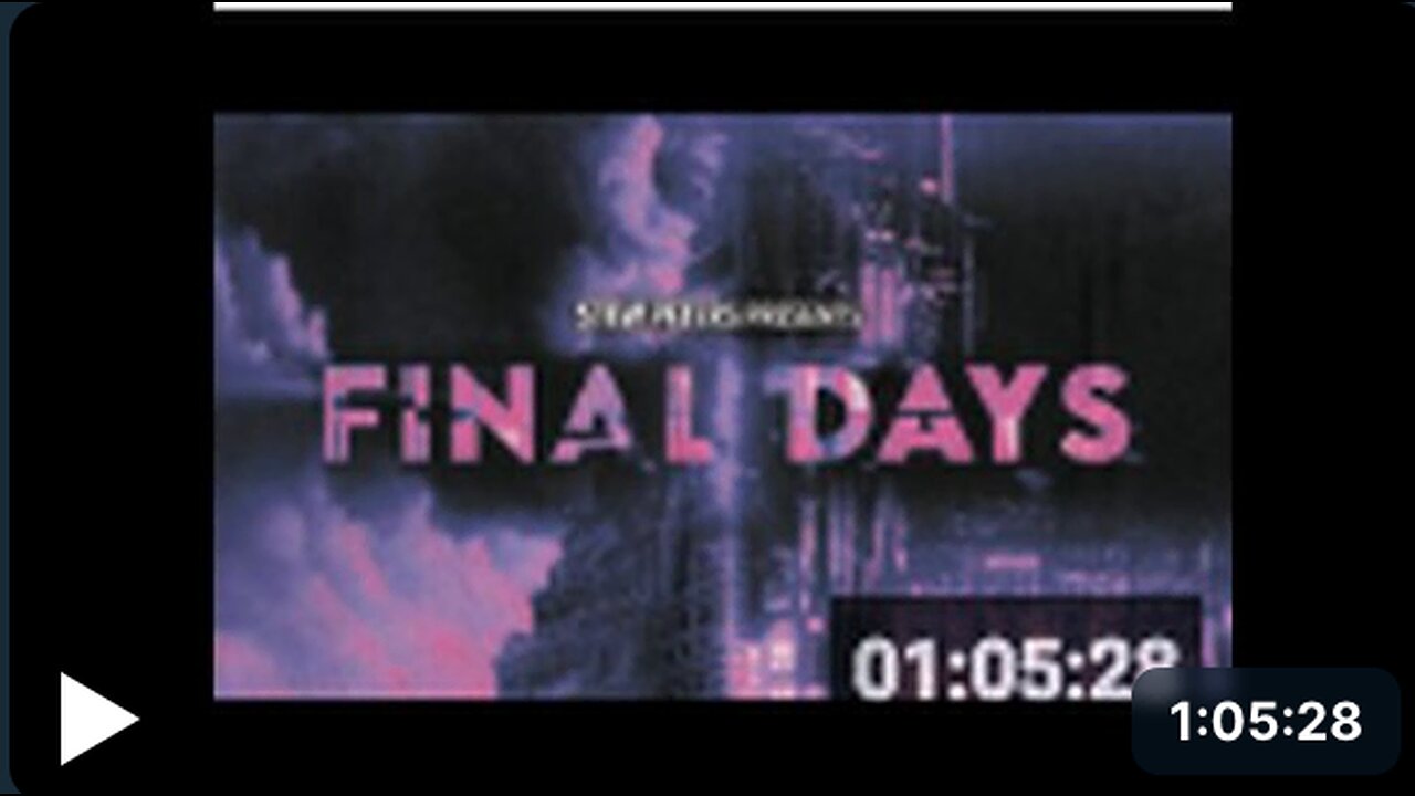 ‘Final Days’ Worldwide Premiere | Stew Peters